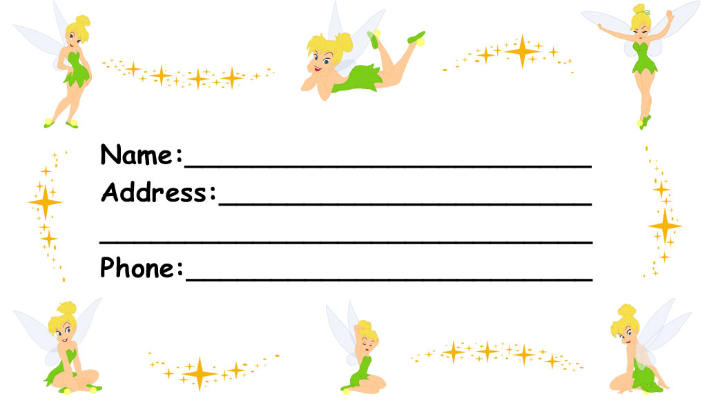 Disney Luggage Tags - Page 1 of 3 download and print \][po